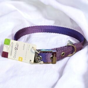 Good 2 Go purple nylon dog collar